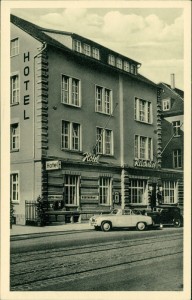 Alte Ansichtskarte Heilbronn a. N., Hotel Reichshof Bes. Präger-Rank
