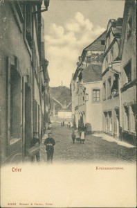 Alte Ansichtskarte Trier, Krahnenstrasse