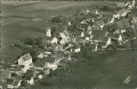 Alte Ansichtskarte Rengetsweiler (Meßkirch), Luftbild