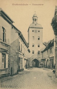 Alte Ansichtskarte Kirchheimbolanden, Vorstadtturm