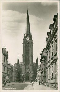 Alte Ansichtskarte Kaiserslautern, Marienkirche