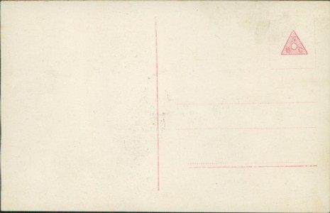 Adressseite der Ansichtskarte Erzherzog Franz Ferdinand v. Österreich nebst Gemahlin, + 28. Juni 1914