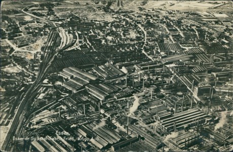 Alte Ansichtskarte Essen, Essener Gußstahlfabrik Fried. Krupp A.-G.