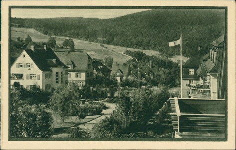 Alte Ansichtskarte Radiumbad Oberschlema im sächs. Erzgebirge, 