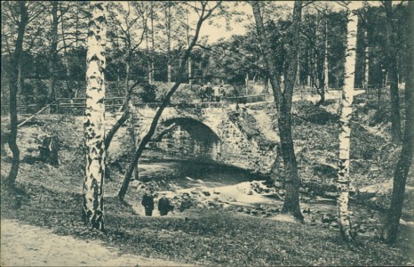 Alte Ansichtskarte Gruss aus Klotzsche-Königswald, 