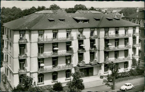 Alte Ansichtskarte Bad Nauheim, Kerkhoff-Klinik