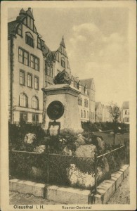 Alte Ansichtskarte Clausthal i. H., Roemer-Denkmal