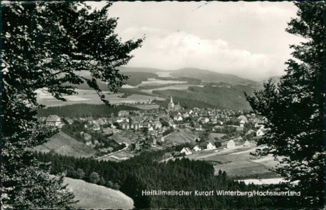 Alte Ansichtskarte Winterberg/Hochsauerland, Gesamtansicht