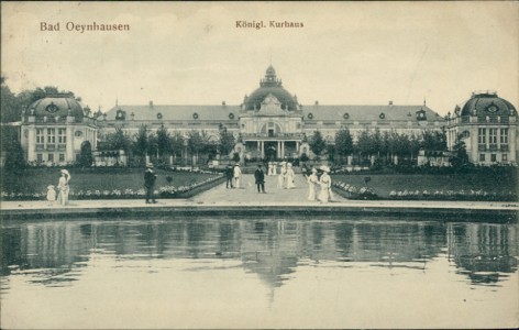 Alte Ansichtskarte Bad Oeynhausen, Königl. Kurhaus