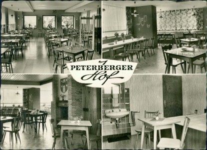 Alte Ansichtskarte Braunshausen, Hotel und Restaurant Petersberger Hof