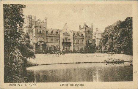 Alte Ansichtskarte Neheim a. d. Ruhr, Schloß Herdringen
