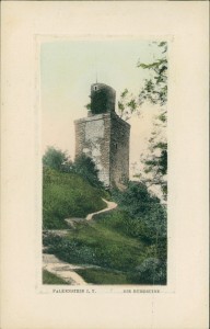 Alte Ansichtskarte Falkenstein i. Taunus, Die Burgruine