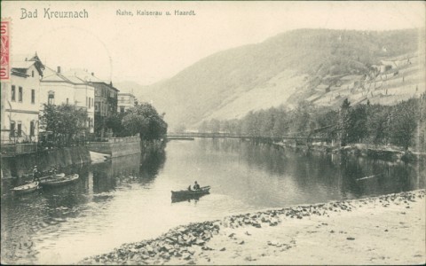 Alte Ansichtskarte Bad Kreuznach, Nahe, Kaiserau u. Haardt