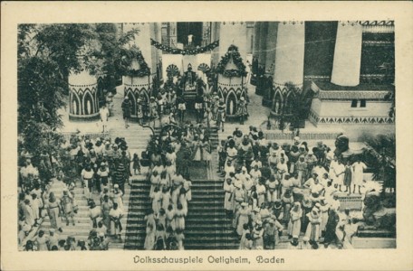 Alte Ansichtskarte Volksschauspiele Oetigheim, Baden, 