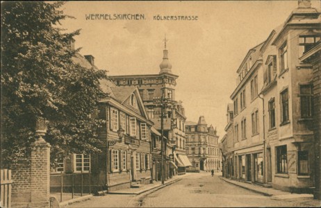 Alte Ansichtskarte Wermelskirchen, Kölnerstrasse