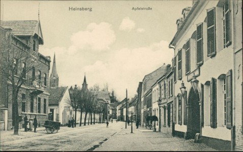 Alte Ansichtskarte Heinsberg, Apfelstraße