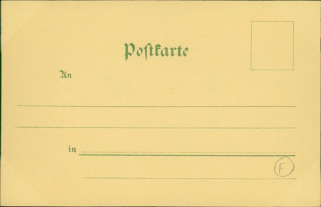 Adressseite der Ansichtskarte Gruss aus Eisenach, Nicolaitor