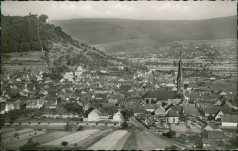 Alte Ansichtskarte Großheubach am Main mit Kloster Engelberg, 