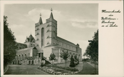 Alte Ansichtskarte Limburg a. d. Lahn, Marienkirche der Pallottiner