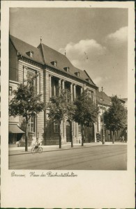 Alte Ansichtskarte Dessau, Haus des Reichsstatthalters