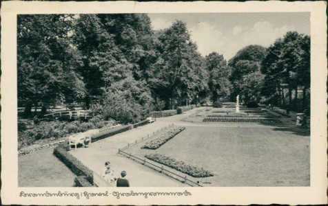 Alte Ansichtskarte Brandenburg/Havel, Parkanlage