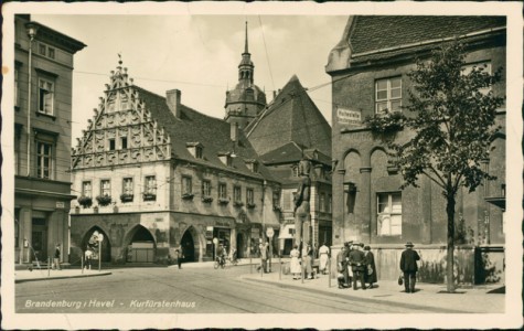 Alte Ansichtskarte Brandenburg/Havel, Kurfürstenhaus