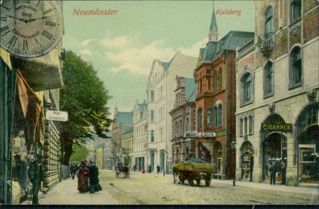 Alte Ansichtskarte Neumünster, Kuhberg