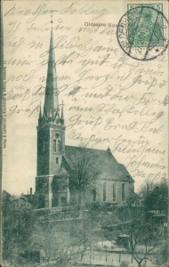 Alte Ansichtskarte Oldesloe, Kirche