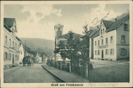 Alte Ansichtskarte Gruß aus Frankeneck, 