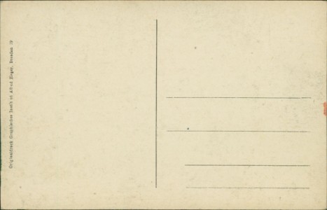 Adressseite der Ansichtskarte Lissa, Kaiser-Wilhelm-Strasse mit Hotel Drei Kronen Inh. Louis Hilgermann