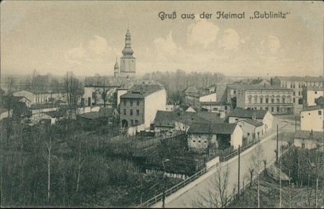 Alte Ansichtskarte Lublinitz, Gruß aus der Heimat