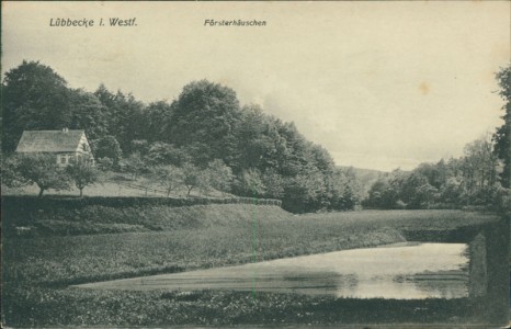 Alte Ansichtskarte Lübbecke i. Westf., Färsterhäuschen