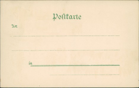 Adressseite der Ansichtskarte Gruss aus Bromberg, Denkmal Friedrich d. Grossen, Schleusenhäuschen a. d. Stadtschleuse, Evangel. Paulskirche, Rathaus, Kriegerdenkmal