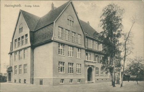 Alte Ansichtskarte Habinghorst, Evang. Schule