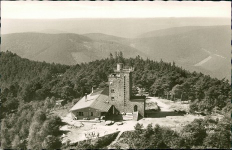 Alte Ansichtskarte Kalmithaus b. Maikammer der Ogr. Ludwigshafen-Mannheim des Pfälzerwald-Verein e. V., 