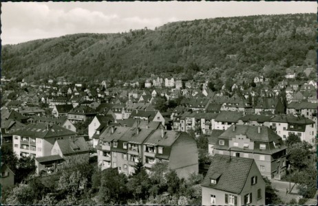 Alte Ansichtskarte Heidelberg-Rohrbach, Blick gegen die Panoramastraße