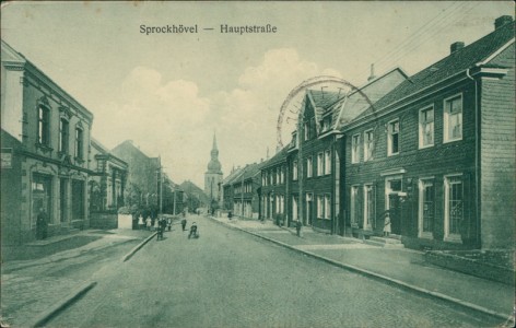 Alte Ansichtskarte Sprockhövel, Hauptstraße