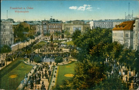 Alte Ansichtskarte Frankfurt a. Oder, Wilhel