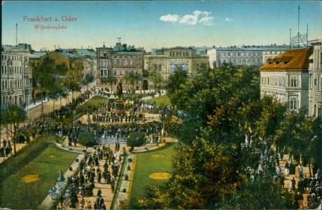 Alte Ansichtskarte Frankfurt a. Oder, Wilhel