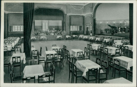 Alte Ansichtskarte Meerane i. Sa., Härtel's Hotel u. Weinhandlung