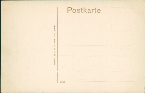 Adressseite der Ansichtskarte Frankfurt a. O., Ebertus-Straße