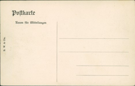 Adressseite der Ansichtskarte Bad Wildungen, Fürstl. Badehotel