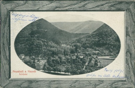 Alte Ansichtskarte Neustadt a. Haardt, Schöntal
