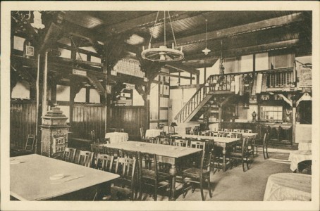 Alte Ansichtskarte Mülheim-Ruhr-Speldorf, Restaurant Monning - Bauernhaus