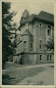 Alte Ansichtskarte Burgsteinfurt, Pensionat Haus Loreto. Ostflügel