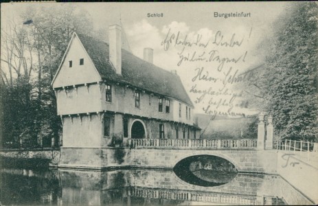 Alte Ansichtskarte Burgsteinfurt, Schloß