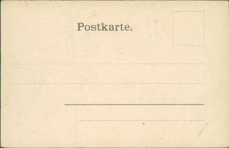 Adressseite der Ansichtskarte Gruss aus Kreuzburg O. S. (Kluczbork), Fliederweg