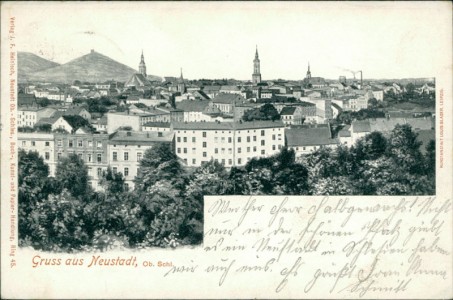 Alte Ansichtskarte Gruss aus Neustadt, Ob. Schl. (Prudnik), 