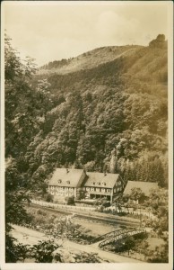 Alte Ansichtskarte Lautenbach-Hubacker, Kur- u. Gasthaus Hubacker Hof