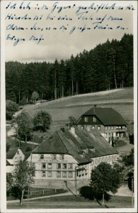 Alte Ansichtskarte Eisenbach (Hochschwarzwald)-Bubenbach, Gasthaf und Fremdenheim zum Adler